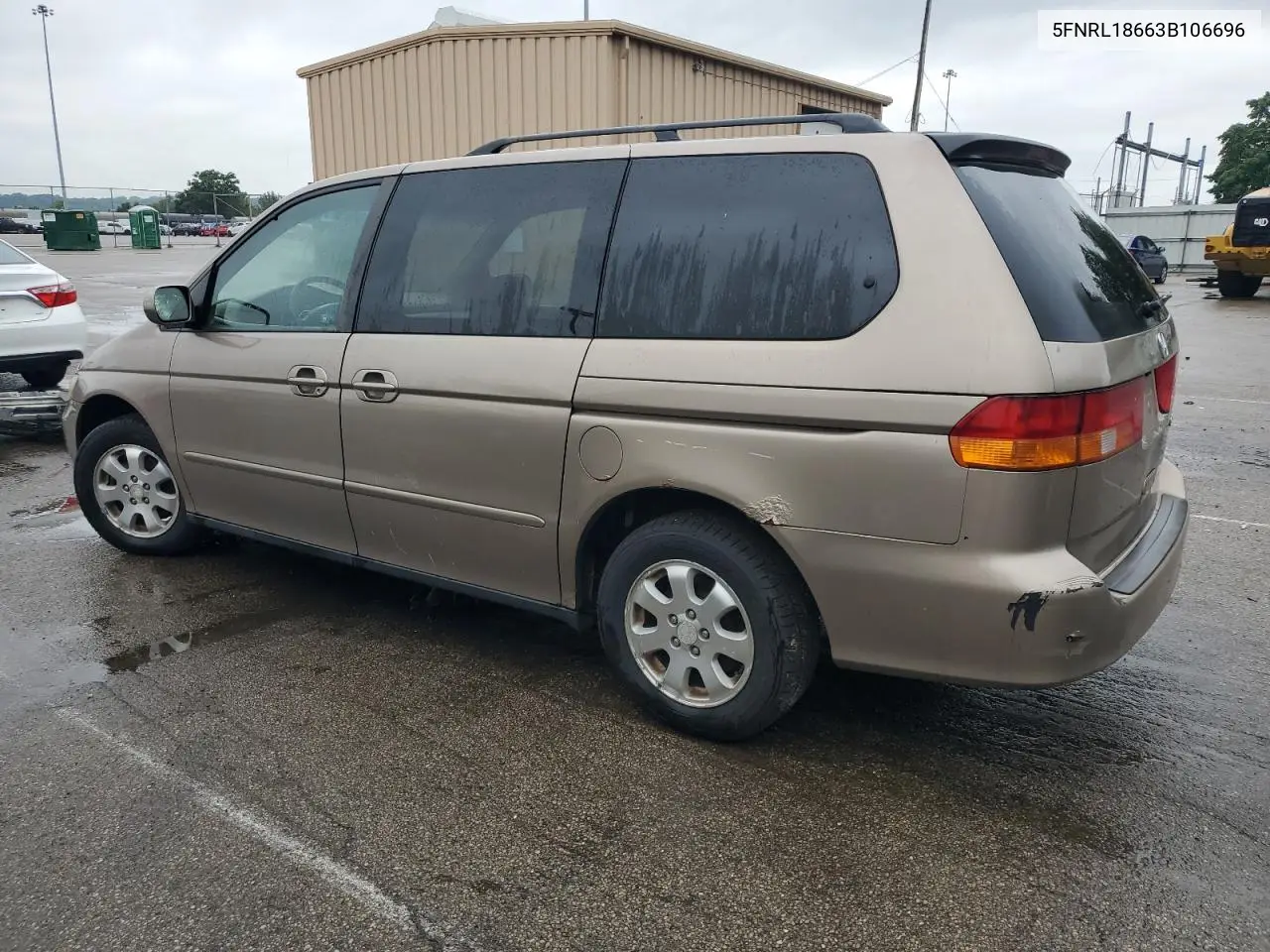 2003 Honda Odyssey Ex VIN: 5FNRL18663B106696 Lot: 62999975