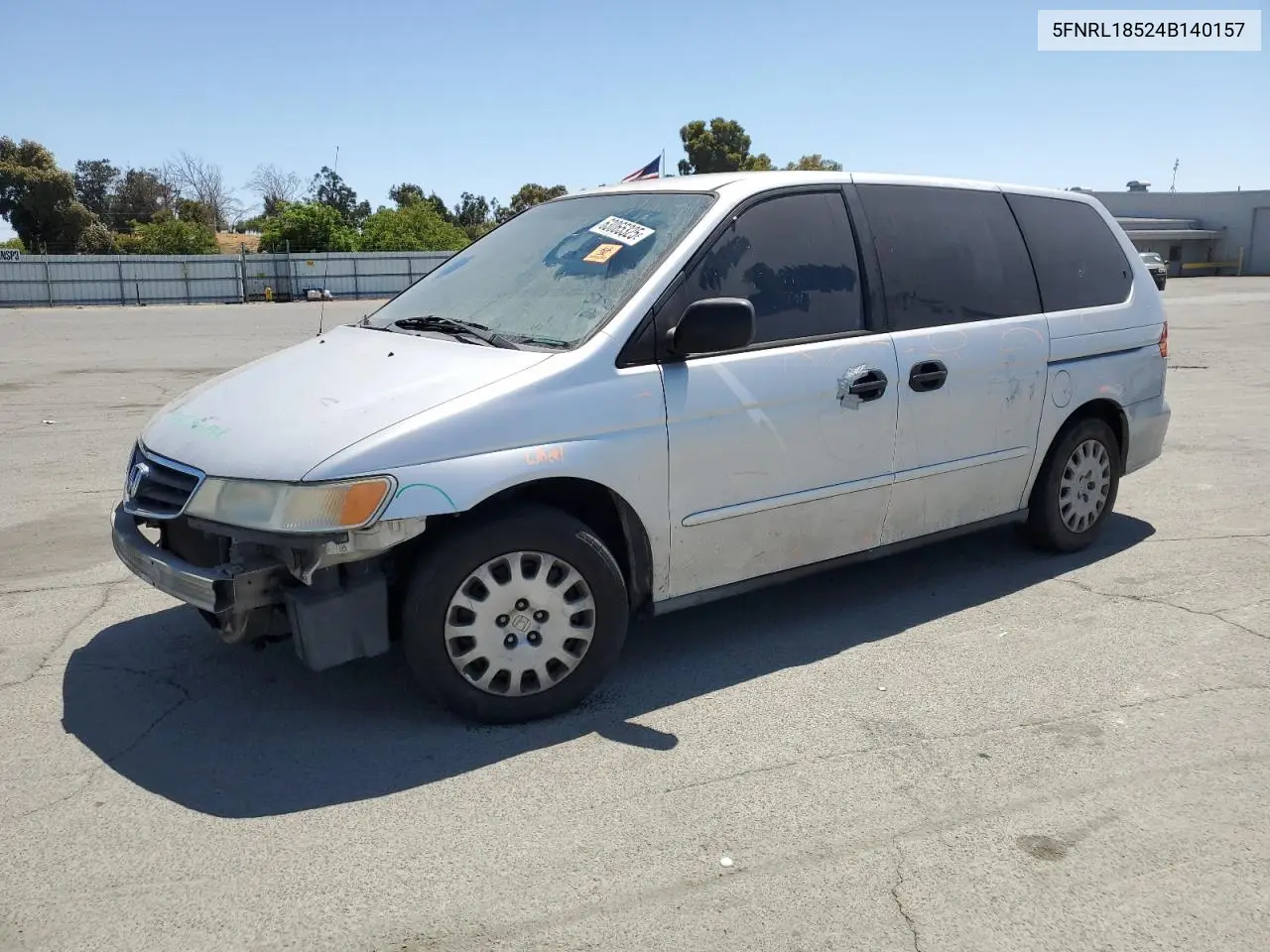 2004 Honda Odyssey Lx VIN: 5FNRL18524B140157 Lot: 63065325