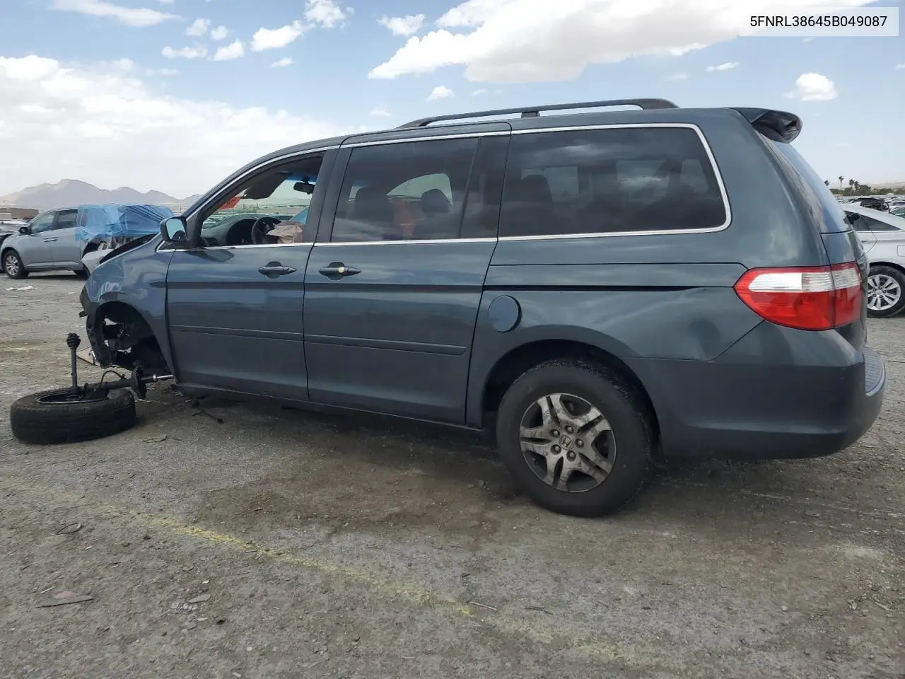 2005 Honda Odyssey Exl VIN: 5FNRL38645B049087 Lot: 56891275