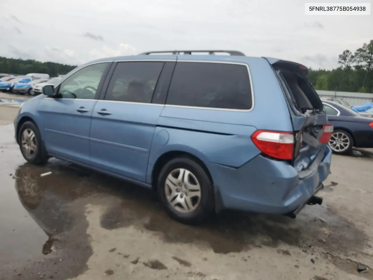 2005 Honda Odyssey Exl VIN: 5FNRL38775B054938 Lot: 58323335
