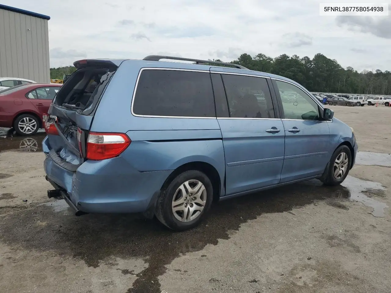 2005 Honda Odyssey Exl VIN: 5FNRL38775B054938 Lot: 58323335
