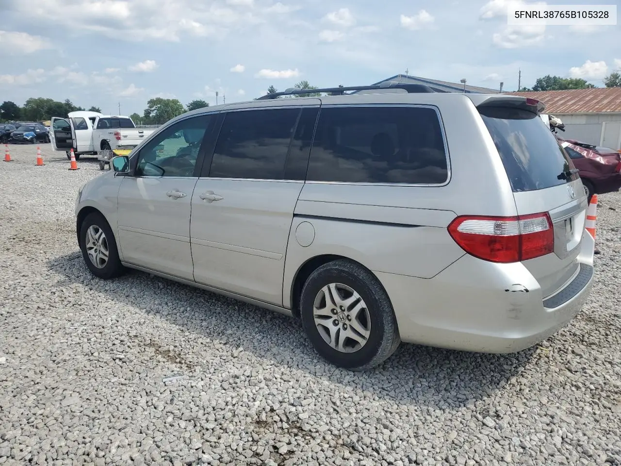 2005 Honda Odyssey Exl VIN: 5FNRL38765B105328 Lot: 63403985