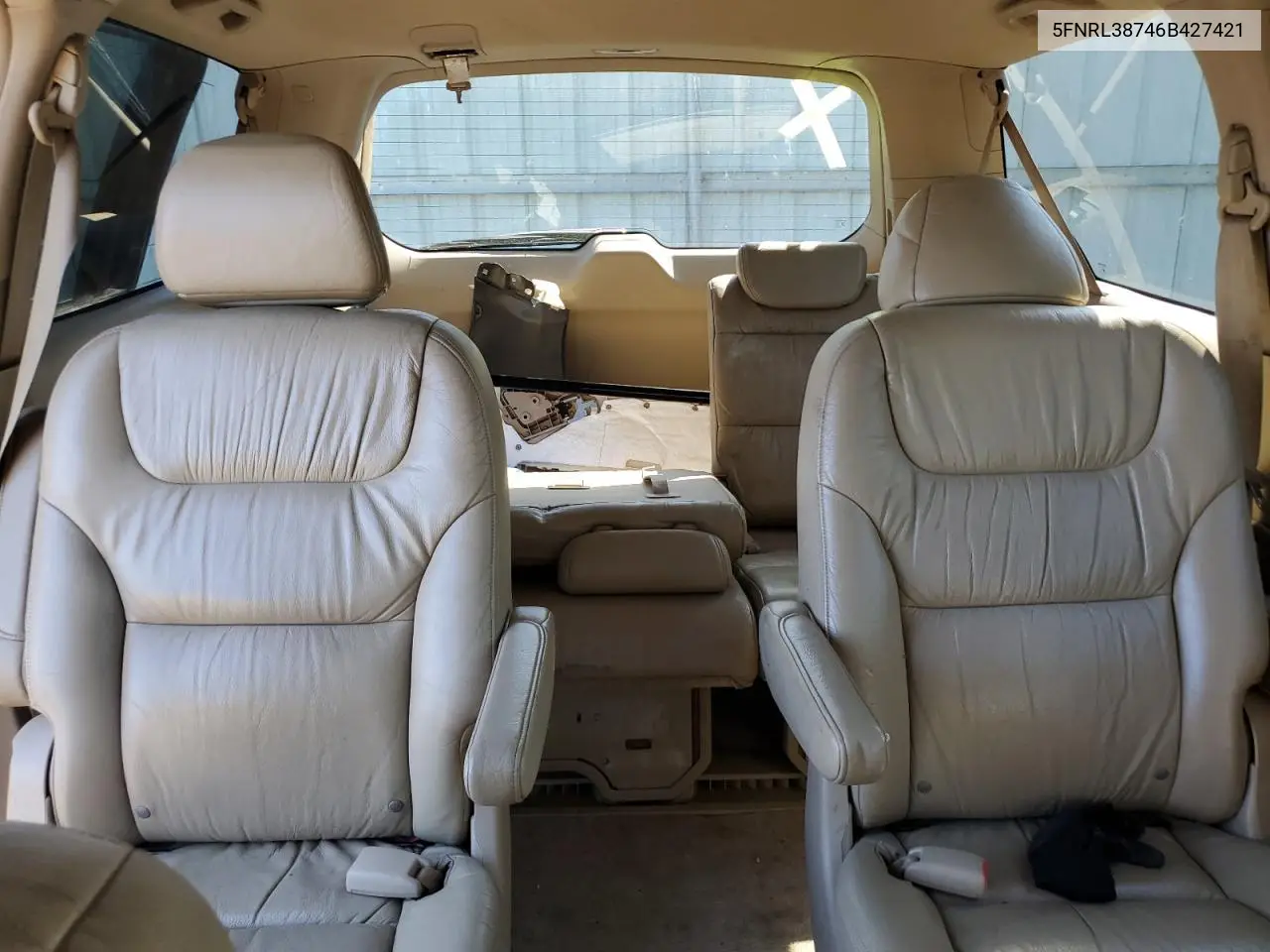 2006 Honda Odyssey Exl VIN: 5FNRL38746B427421 Lot: 53457445