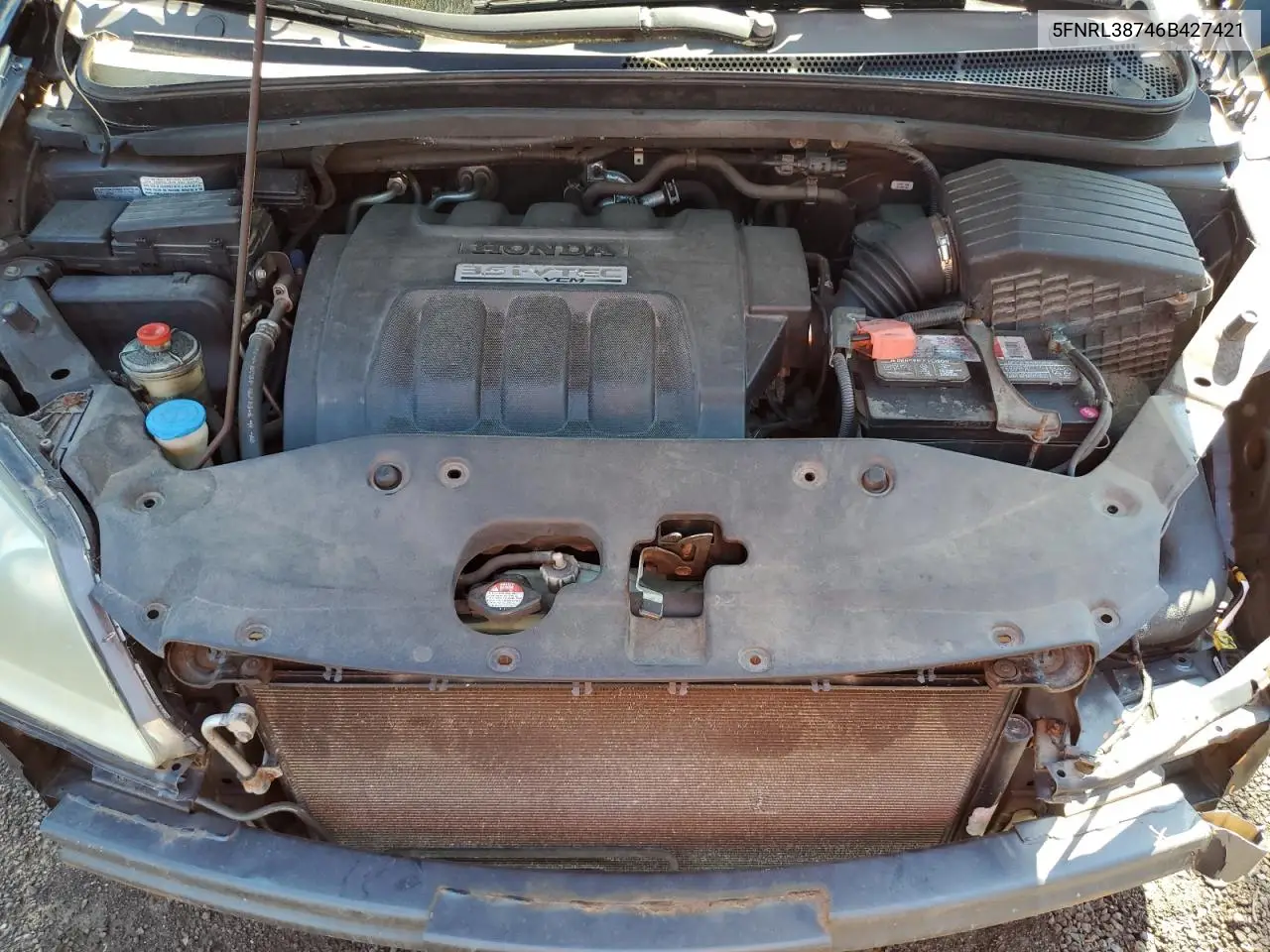 2006 Honda Odyssey Exl VIN: 5FNRL38746B427421 Lot: 53457445