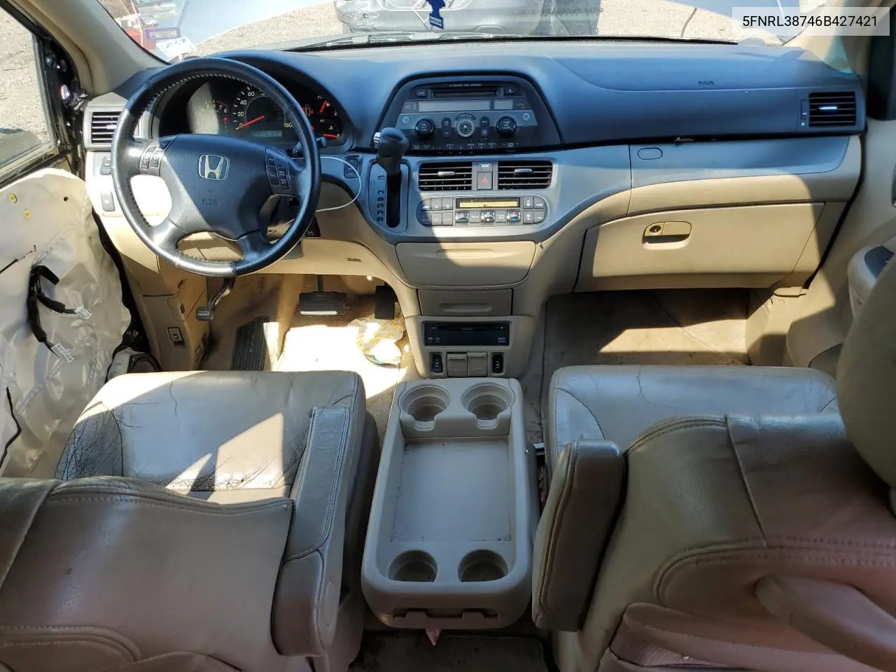 2006 Honda Odyssey Exl VIN: 5FNRL38746B427421 Lot: 53457445