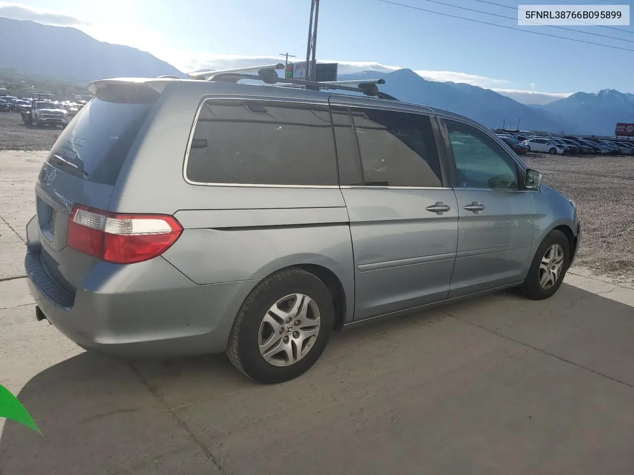 2006 Honda Odyssey Exl VIN: 5FNRL38766B095899 Lot: 55754105