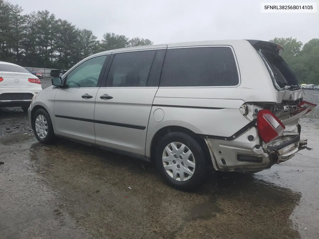 2006 Honda Odyssey Lx VIN: 5FNRL38256B014105 Lot: 56969395