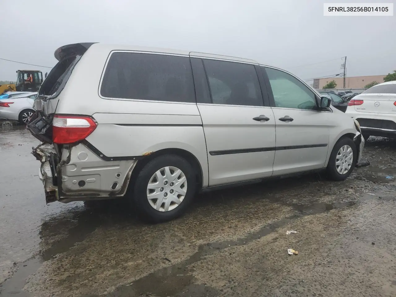 2006 Honda Odyssey Lx VIN: 5FNRL38256B014105 Lot: 56969395