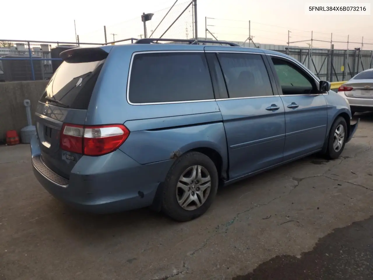 2006 Honda Odyssey Ex VIN: 5FNRL384X6B073216 Lot: 61671295