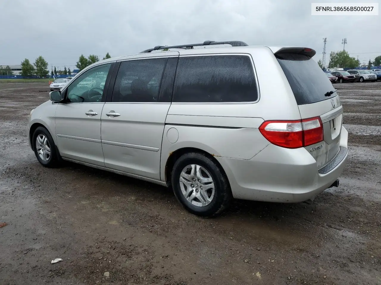 2006 Honda Odyssey Exl VIN: 5FNRL38656B500027 Lot: 61806645