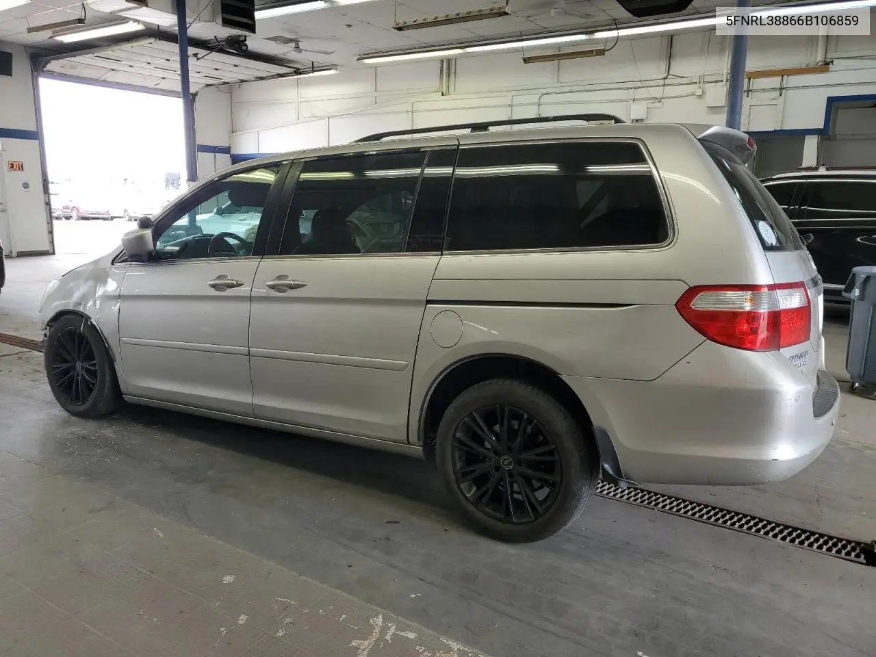 2006 Honda Odyssey Touring VIN: 5FNRL38866B106859 Lot: 62405745