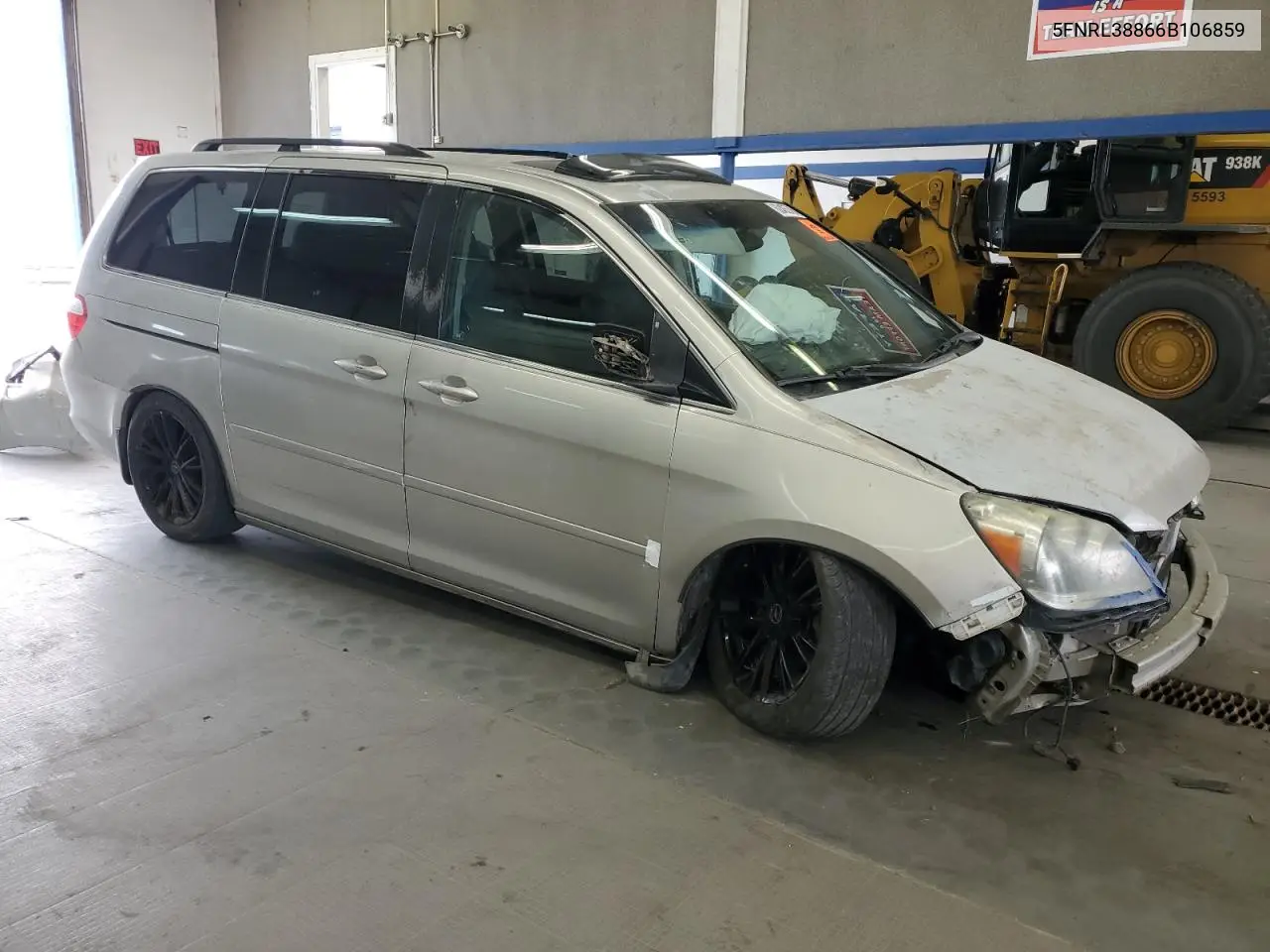 2006 Honda Odyssey Touring VIN: 5FNRL38866B106859 Lot: 62405745