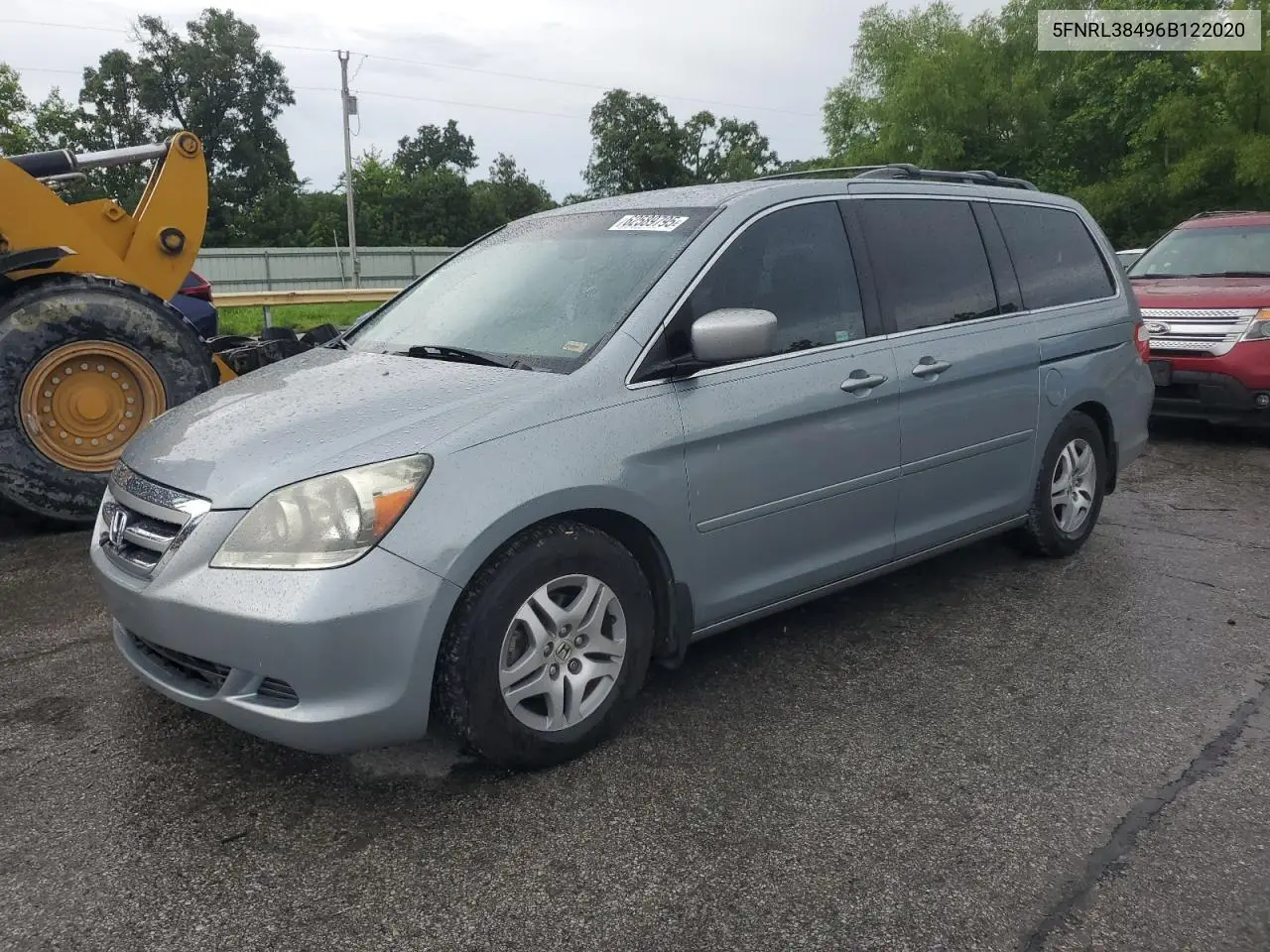 2006 Honda Odyssey Ex VIN: 5FNRL38496B122020 Lot: 62589795