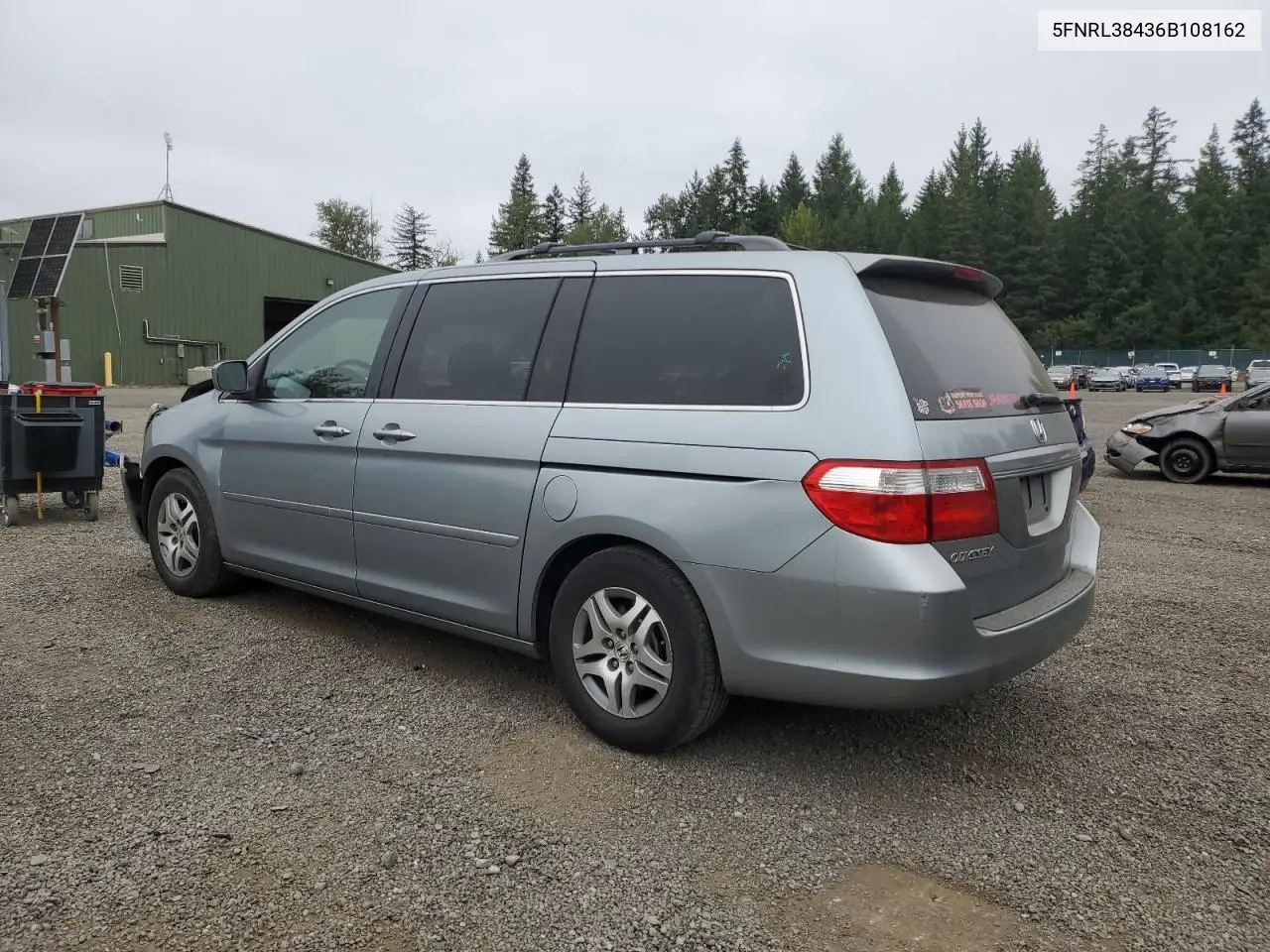 2006 Honda Odyssey Ex VIN: 5FNRL38436B108162 Lot: 65480485