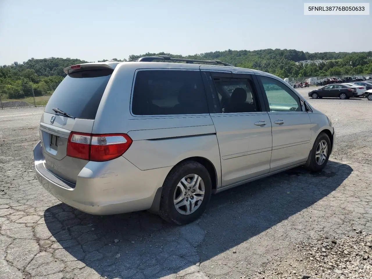2006 Honda Odyssey Exl VIN: 5FNRL38776B050633 Lot: 65504265