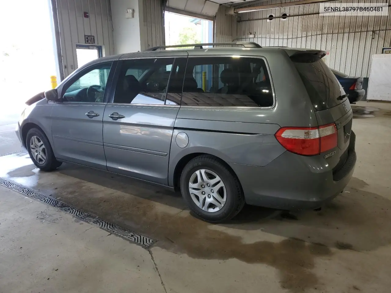 2007 Honda Odyssey Exl VIN: 5FNRL38797B460481 Lot: 55046625