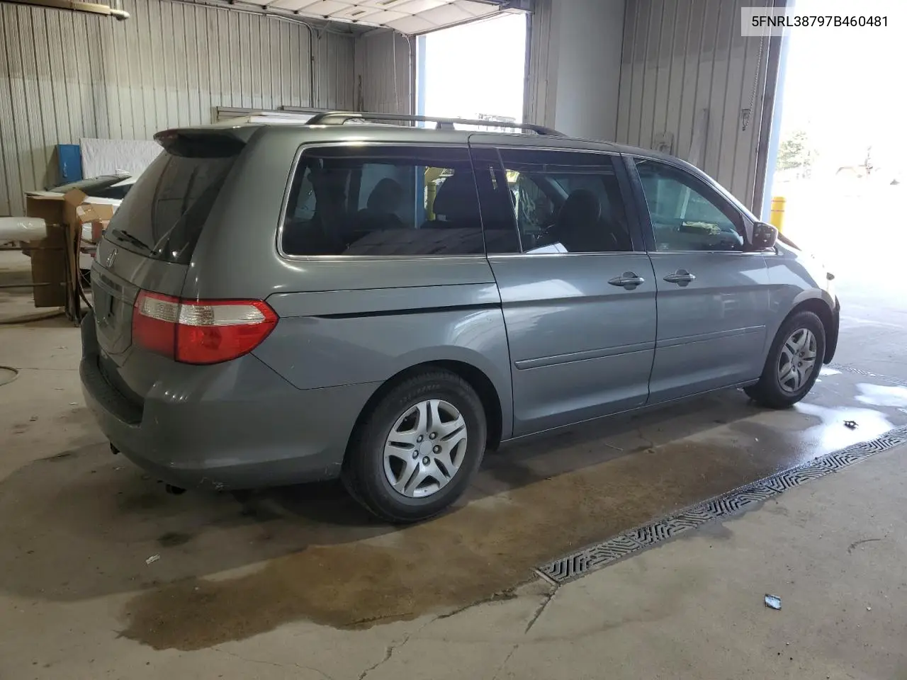 2007 Honda Odyssey Exl VIN: 5FNRL38797B460481 Lot: 55046625