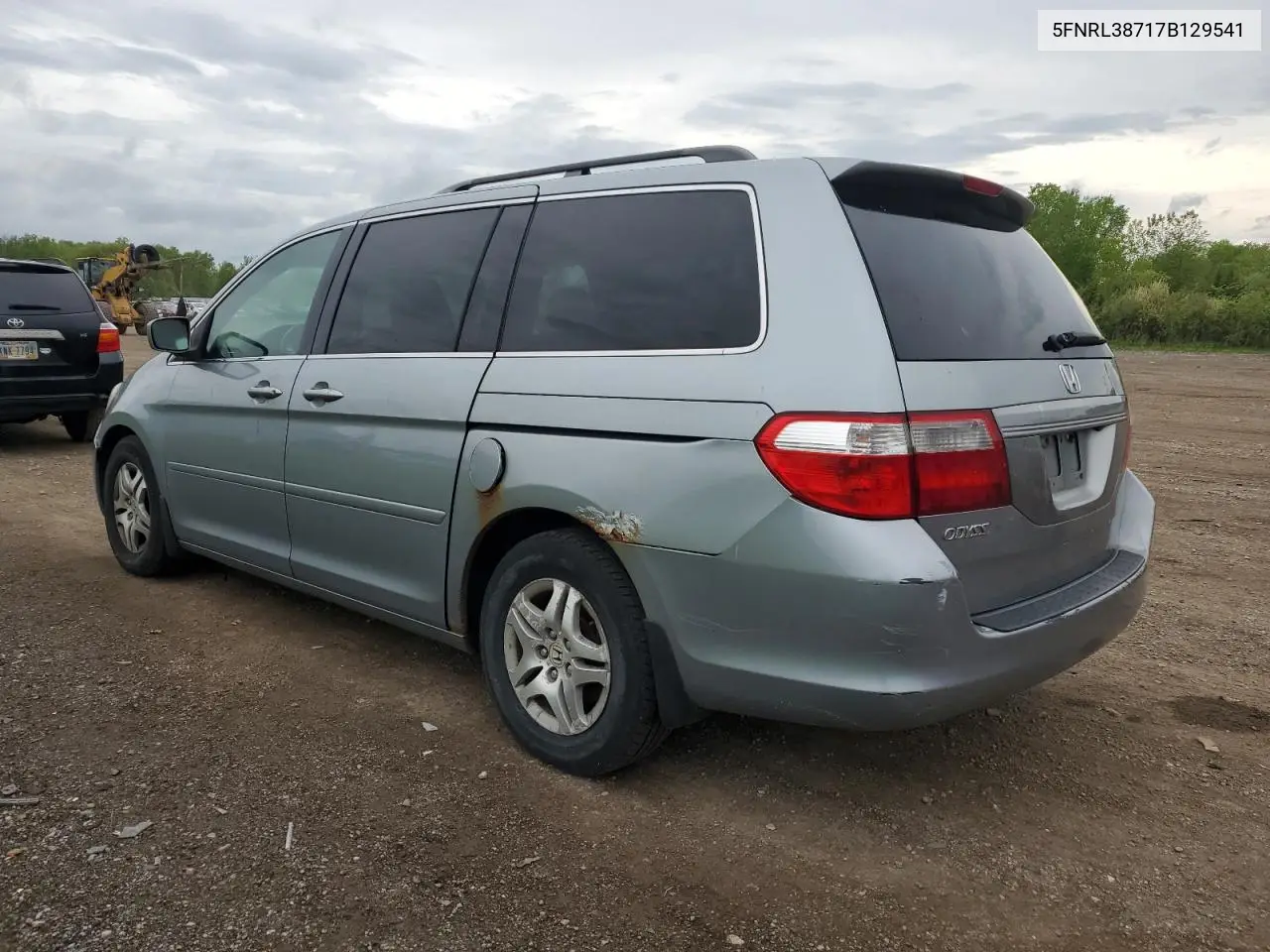 2007 Honda Odyssey Exl VIN: 5FNRL38717B129541 Lot: 57059575