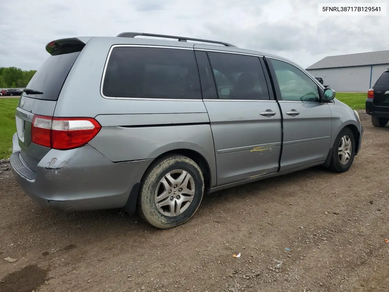 2007 Honda Odyssey Exl VIN: 5FNRL38717B129541 Lot: 57059575