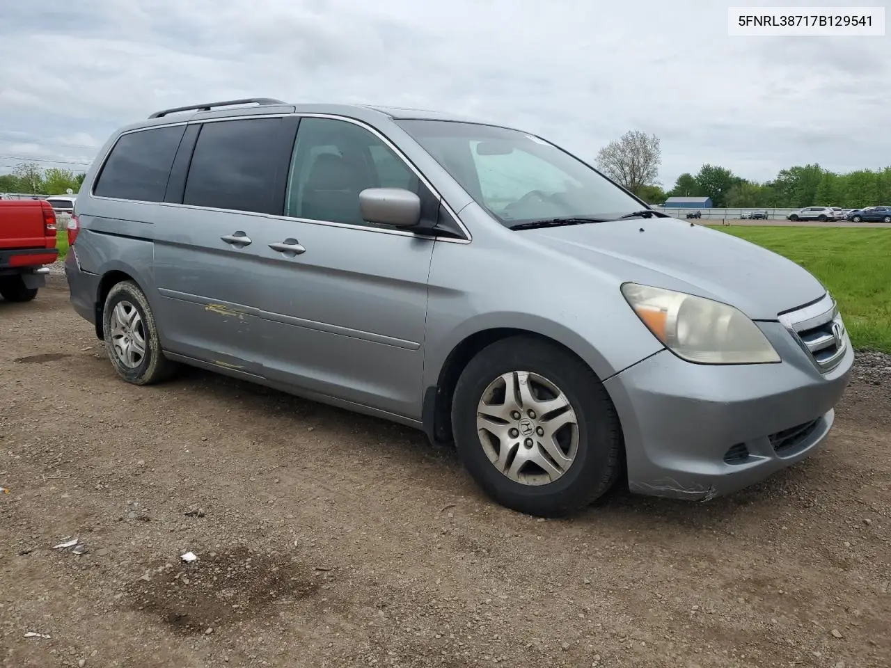 2007 Honda Odyssey Exl VIN: 5FNRL38717B129541 Lot: 57059575