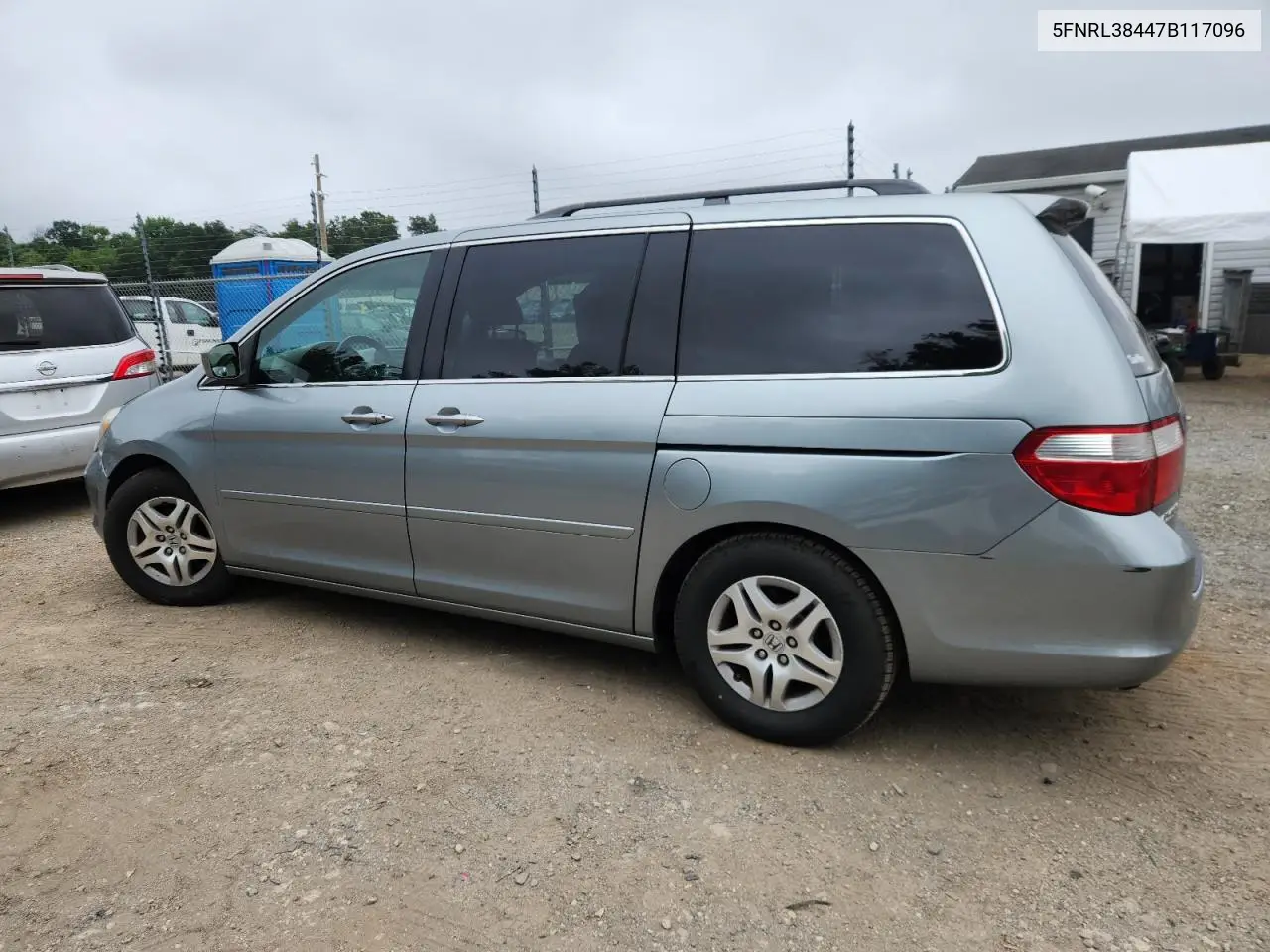 2007 Honda Odyssey Ex VIN: 5FNRL38447B117096 Lot: 62315735