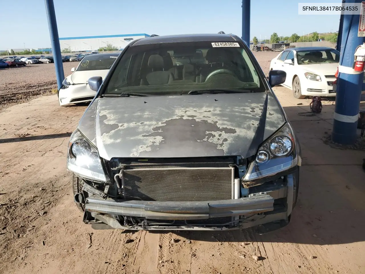 2007 Honda Odyssey Ex VIN: 5FNRL38417B064535 Lot: 62458385