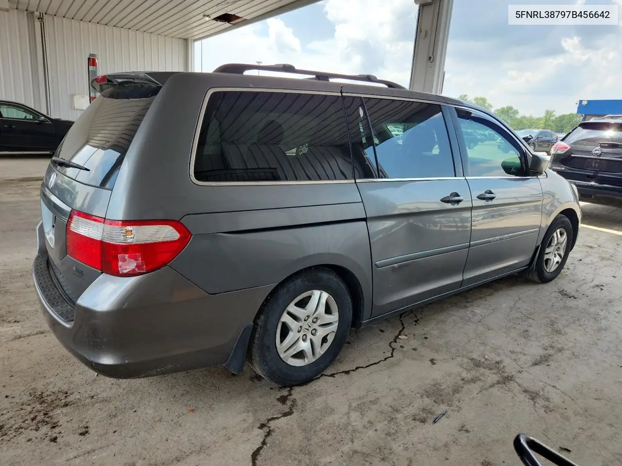 2007 Honda Odyssey Exl VIN: 5FNRL38797B456642 Lot: 62516015