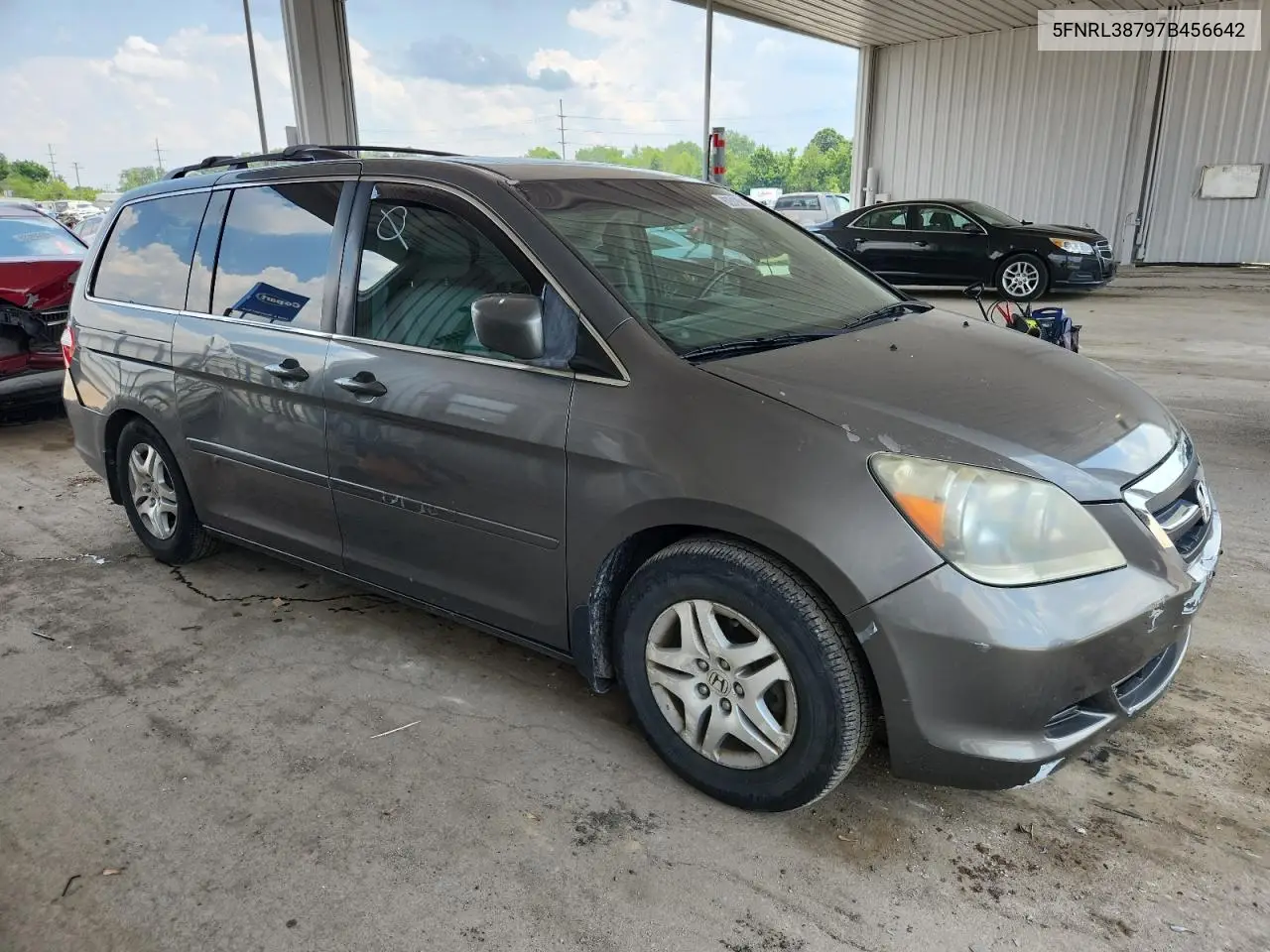 2007 Honda Odyssey Exl VIN: 5FNRL38797B456642 Lot: 62516015