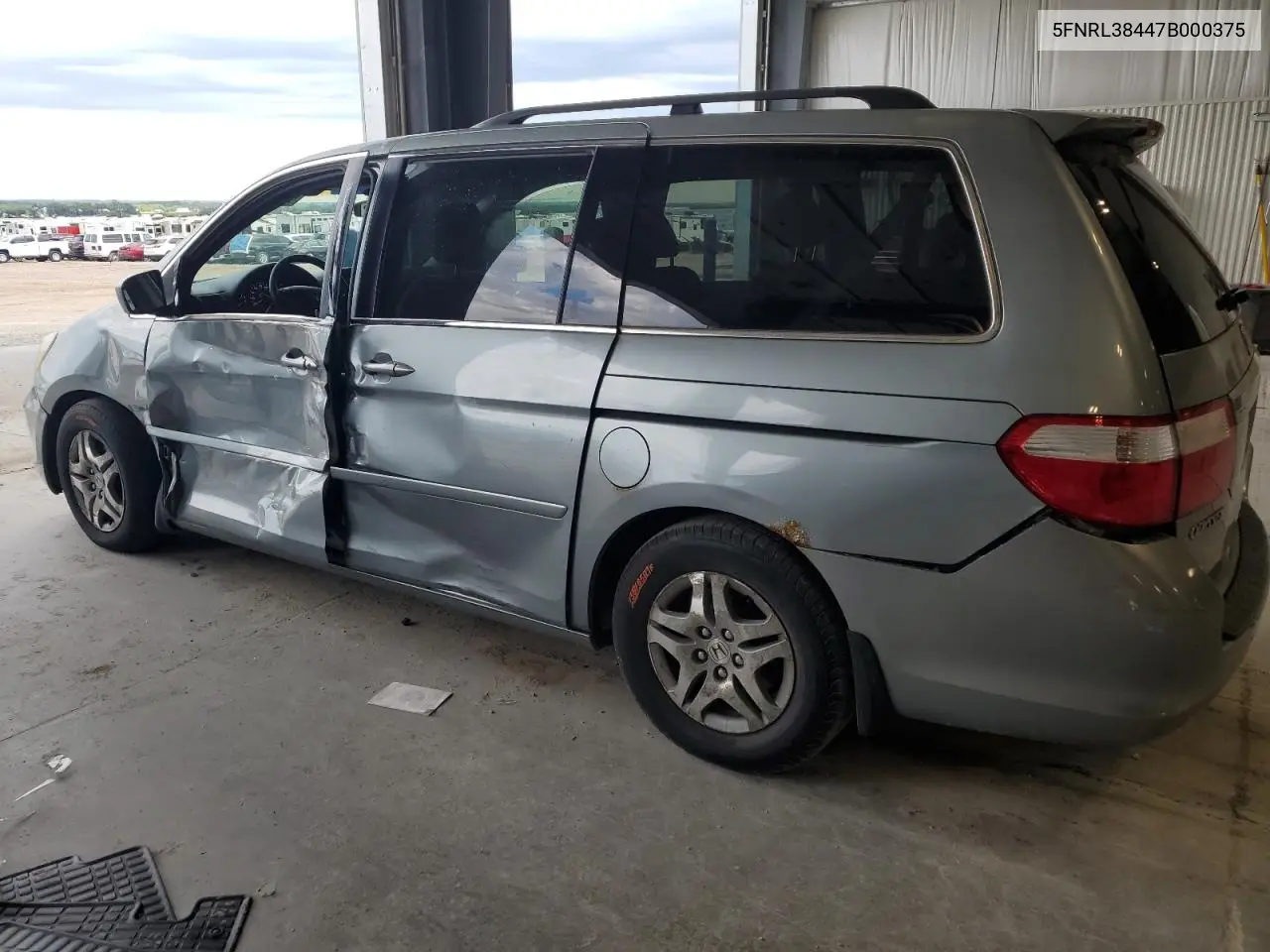2007 Honda Odyssey Ex VIN: 5FNRL38447B000375 Lot: 63231985