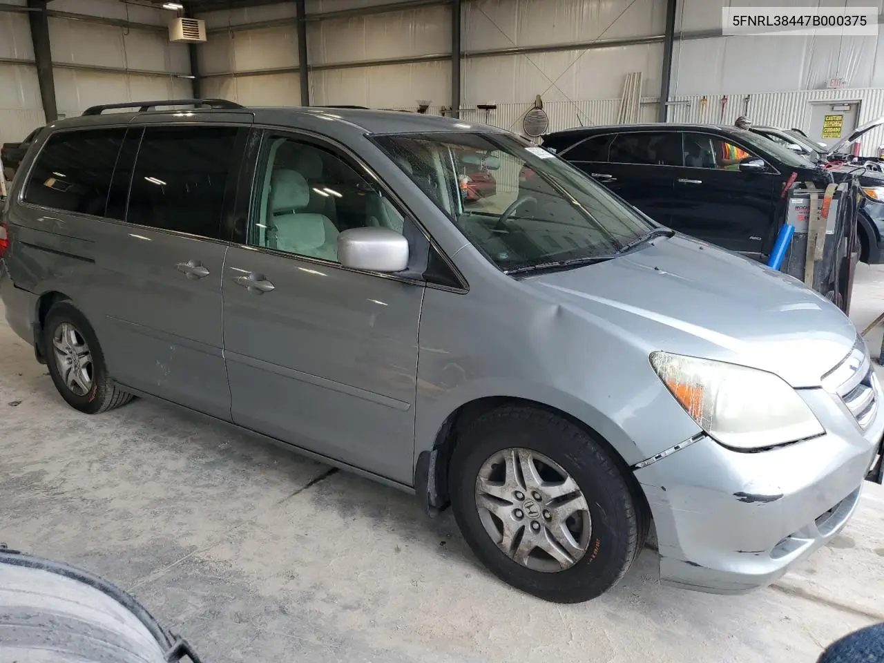 2007 Honda Odyssey Ex VIN: 5FNRL38447B000375 Lot: 63231985