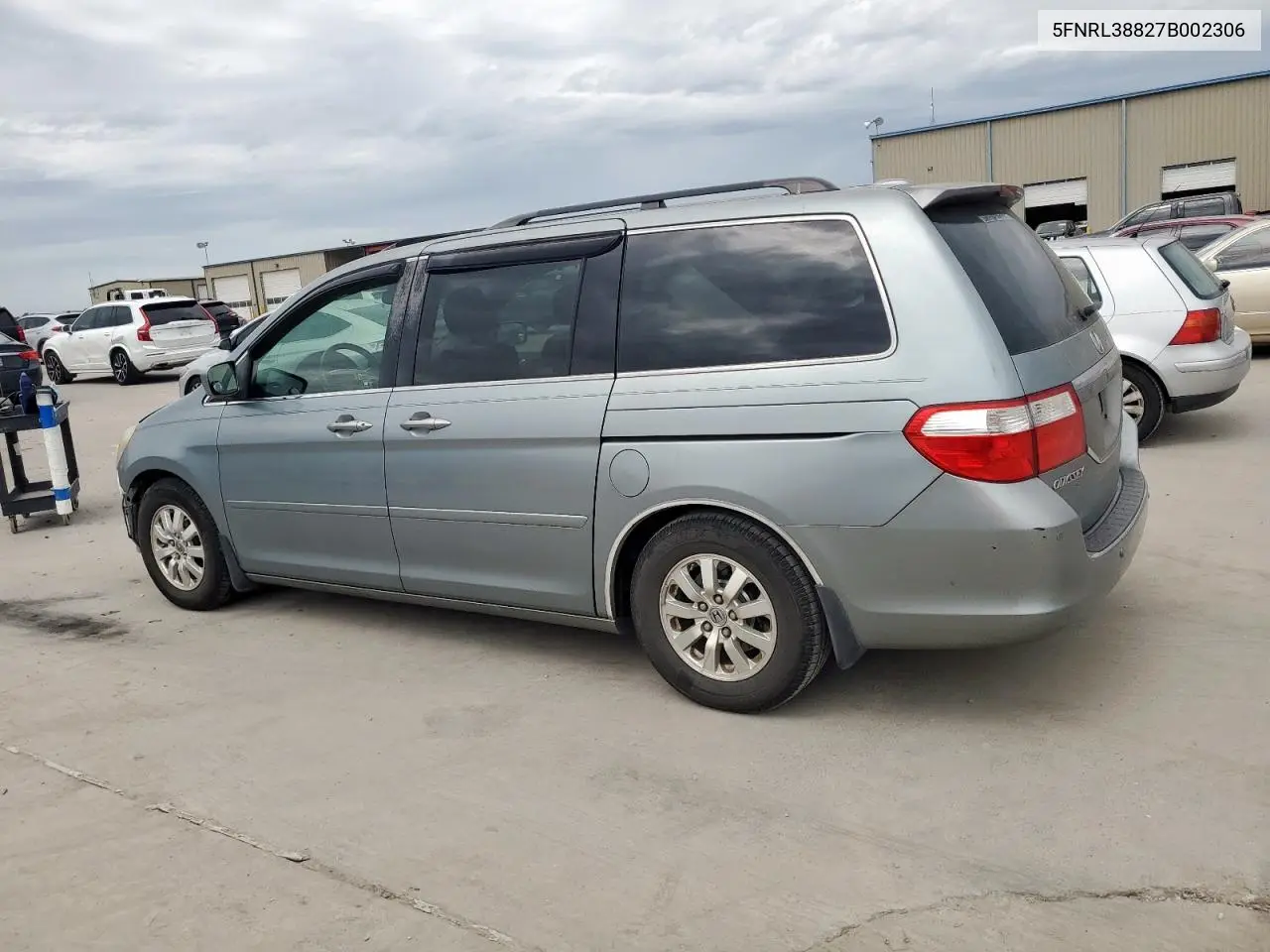 2007 Honda Odyssey Touring VIN: 5FNRL38827B002306 Lot: 63469685