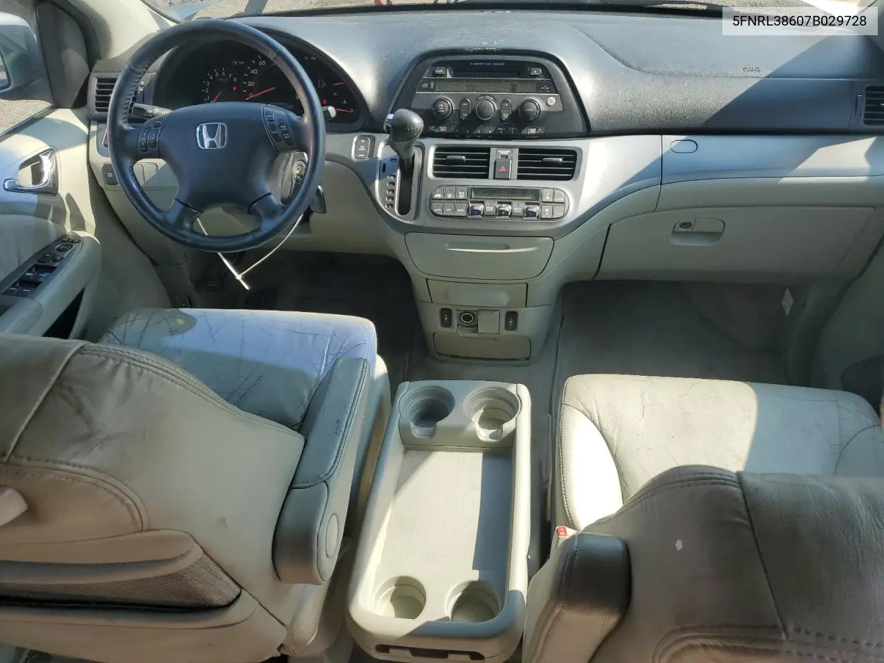 2007 Honda Odyssey Exl VIN: 5FNRL38607B029728 Lot: 65721205