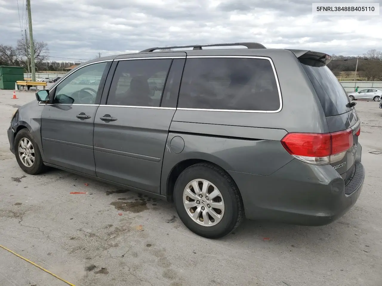 2008 Honda Odyssey Ex VIN: 5FNRL38488B405110 Lot: 49441635