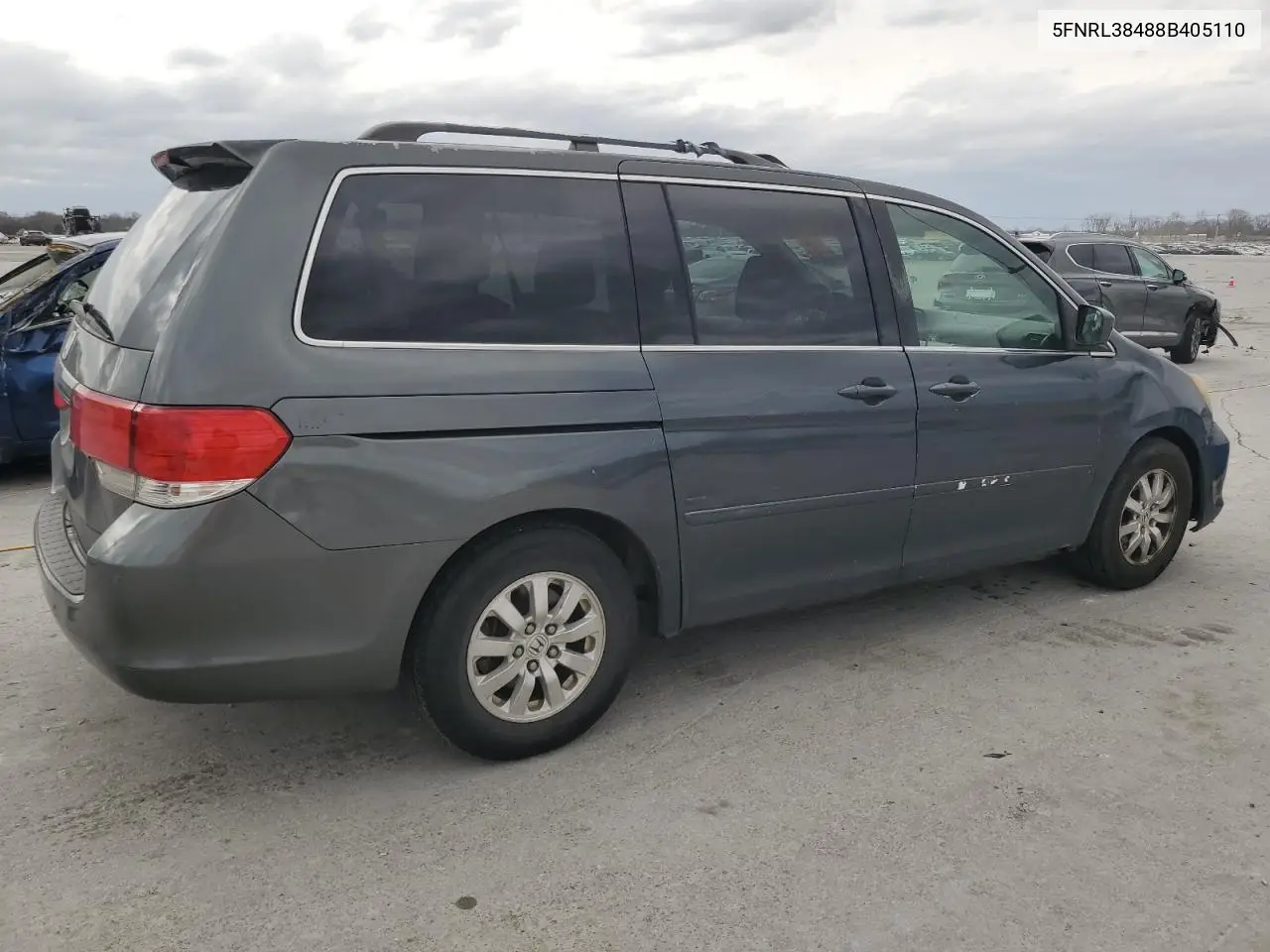 2008 Honda Odyssey Ex VIN: 5FNRL38488B405110 Lot: 49441635