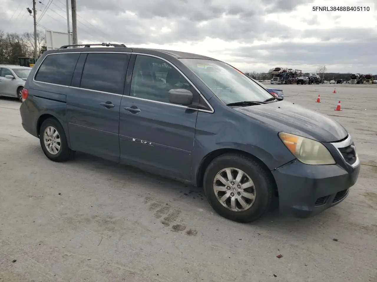 2008 Honda Odyssey Ex VIN: 5FNRL38488B405110 Lot: 49441635