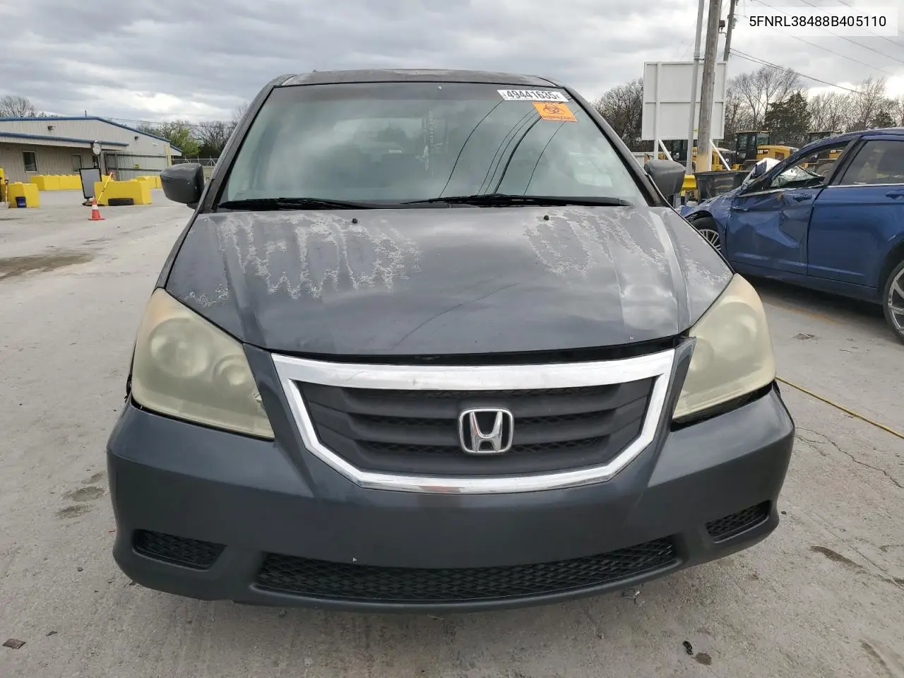 2008 Honda Odyssey Ex VIN: 5FNRL38488B405110 Lot: 49441635
