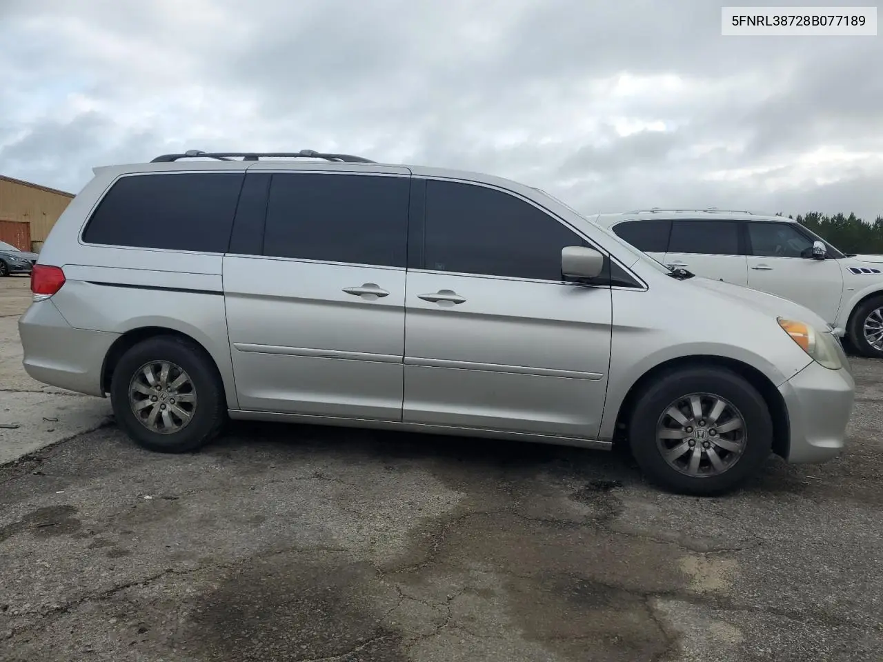 2008 Honda Odyssey Exl VIN: 5FNRL38728B077189 Lot: 56710445