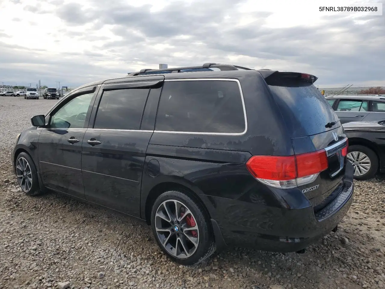 2009 Honda Odyssey Exl VIN: 5FNRL38789B032968 Lot: 55183805