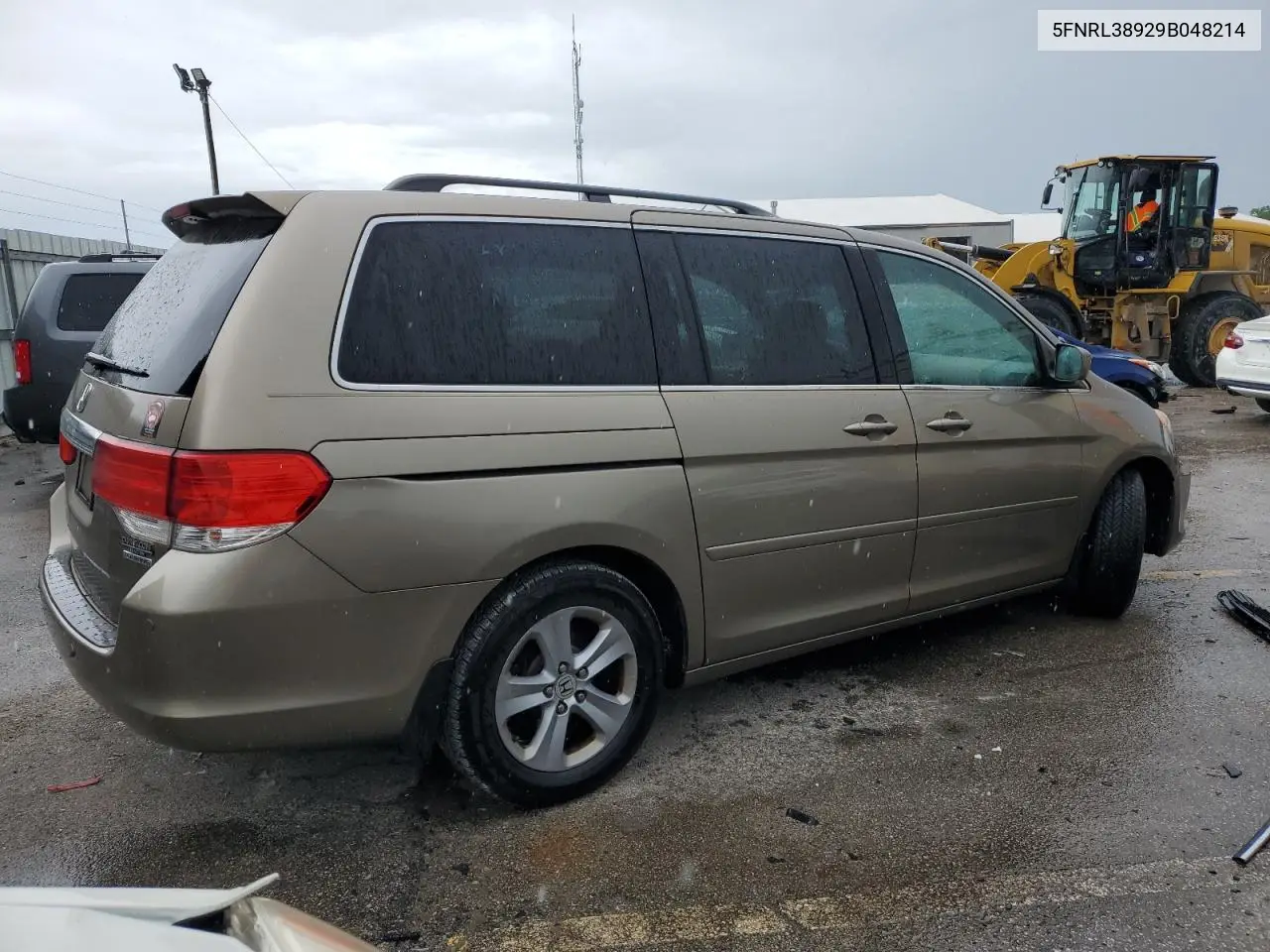 2009 Honda Odyssey Touring VIN: 5FNRL38929B048214 Lot: 56735165