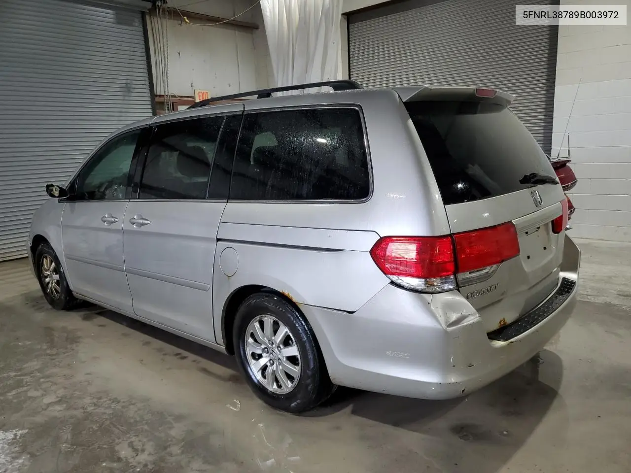 2009 Honda Odyssey Exl VIN: 5FNRL38789B003972 Lot: 58635355