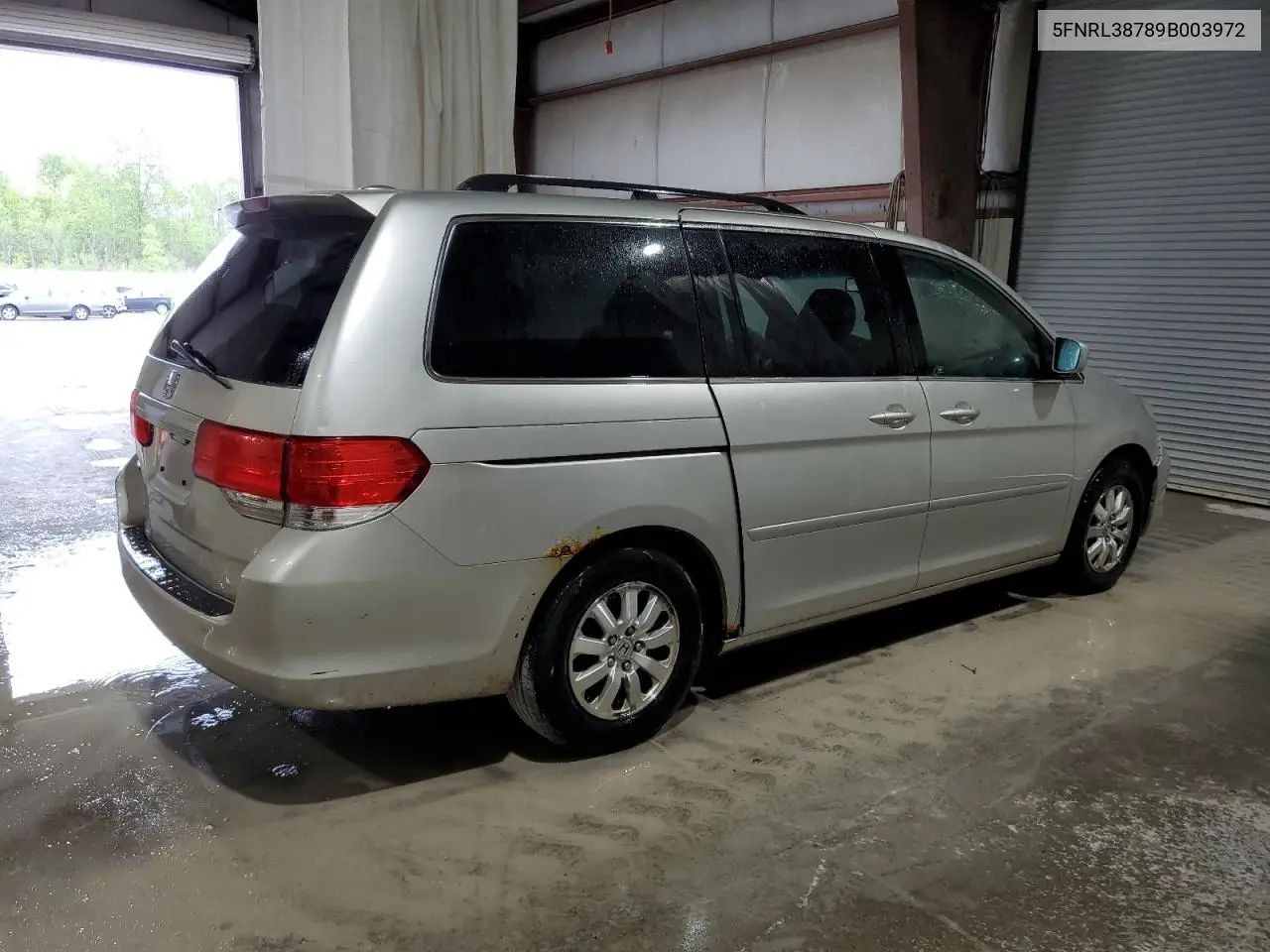 2009 Honda Odyssey Exl VIN: 5FNRL38789B003972 Lot: 58635355
