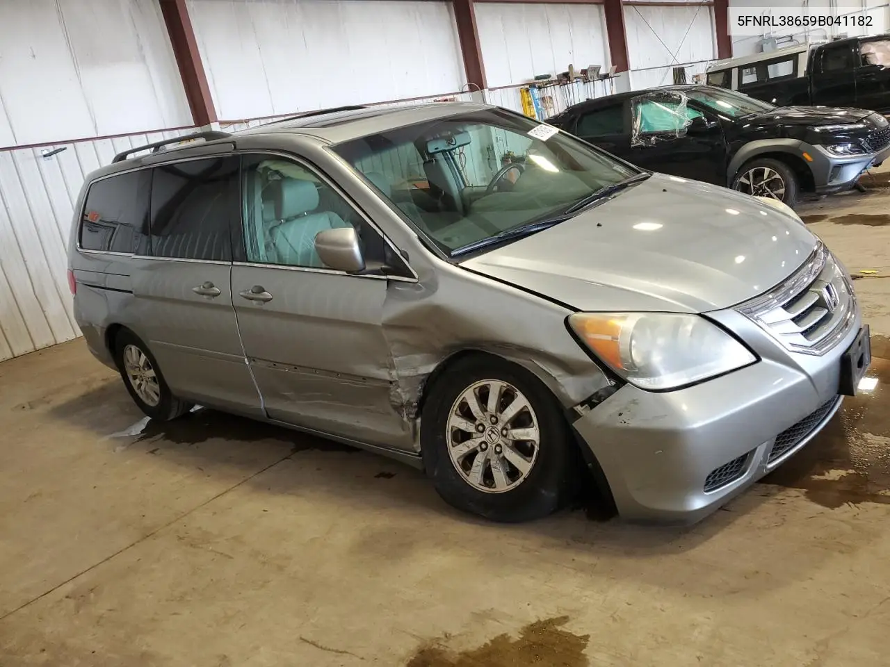 2009 Honda Odyssey Exl VIN: 5FNRL38659B041182 Lot: 61716185