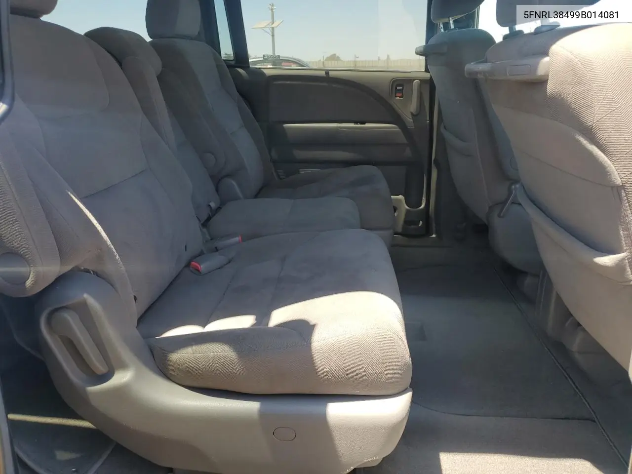2009 Honda Odyssey Ex VIN: 5FNRL38499B014081 Lot: 63463865
