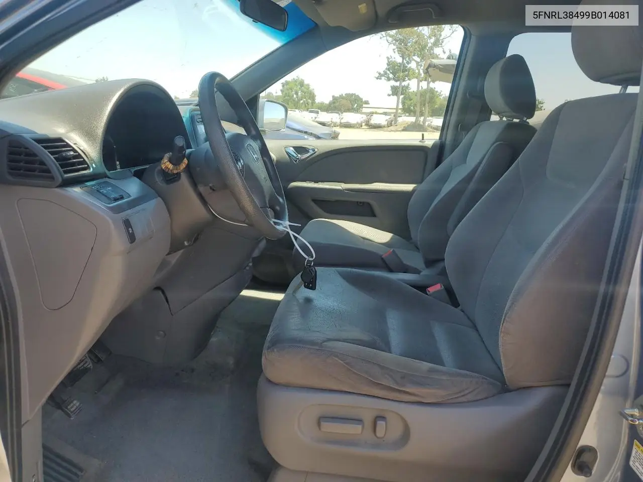 2009 Honda Odyssey Ex VIN: 5FNRL38499B014081 Lot: 63463865