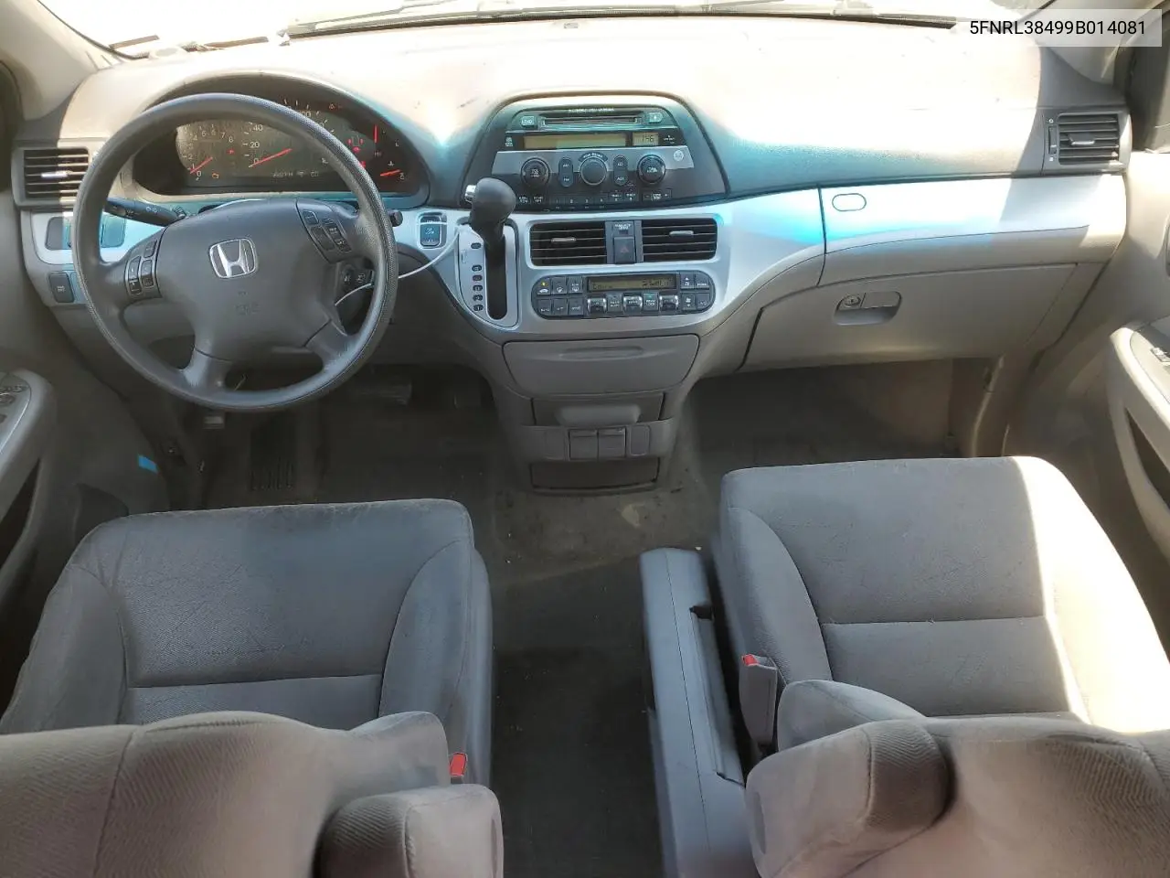 2009 Honda Odyssey Ex VIN: 5FNRL38499B014081 Lot: 63463865