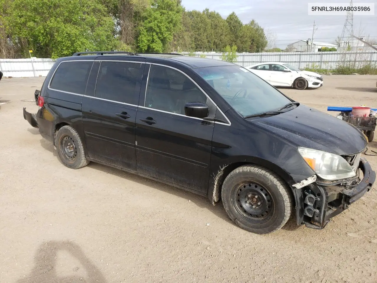 2010 Honda Odyssey Exl VIN: 5FNRL3H69AB035986 Lot: 54791005