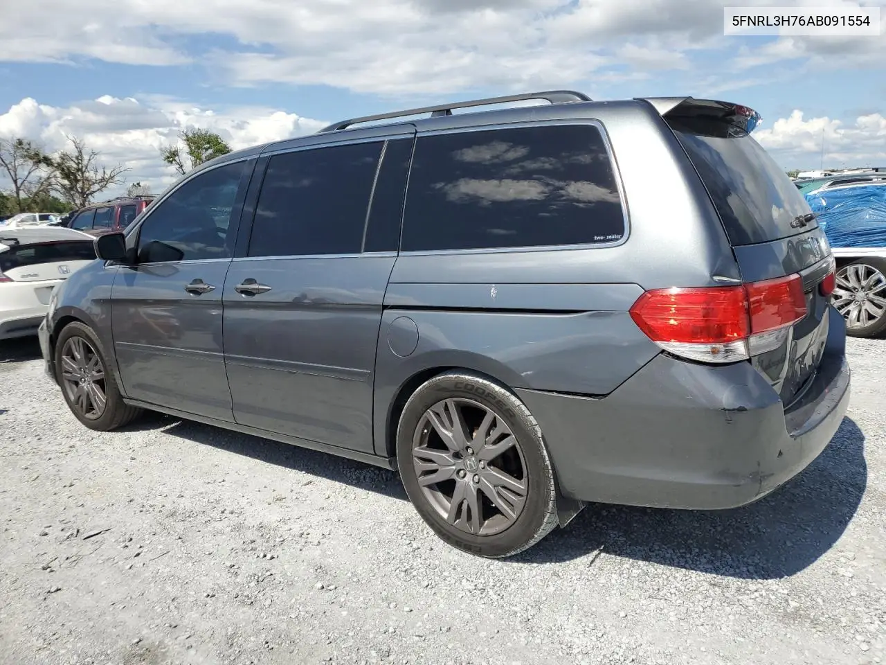 2010 Honda Odyssey Exl VIN: 5FNRL3H76AB091554 Lot: 55331705
