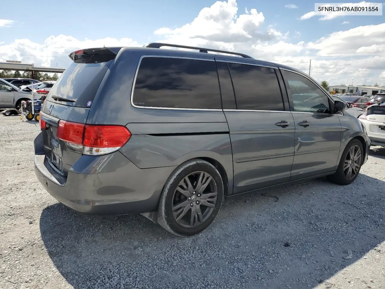 2010 Honda Odyssey Exl VIN: 5FNRL3H76AB091554 Lot: 55331705
