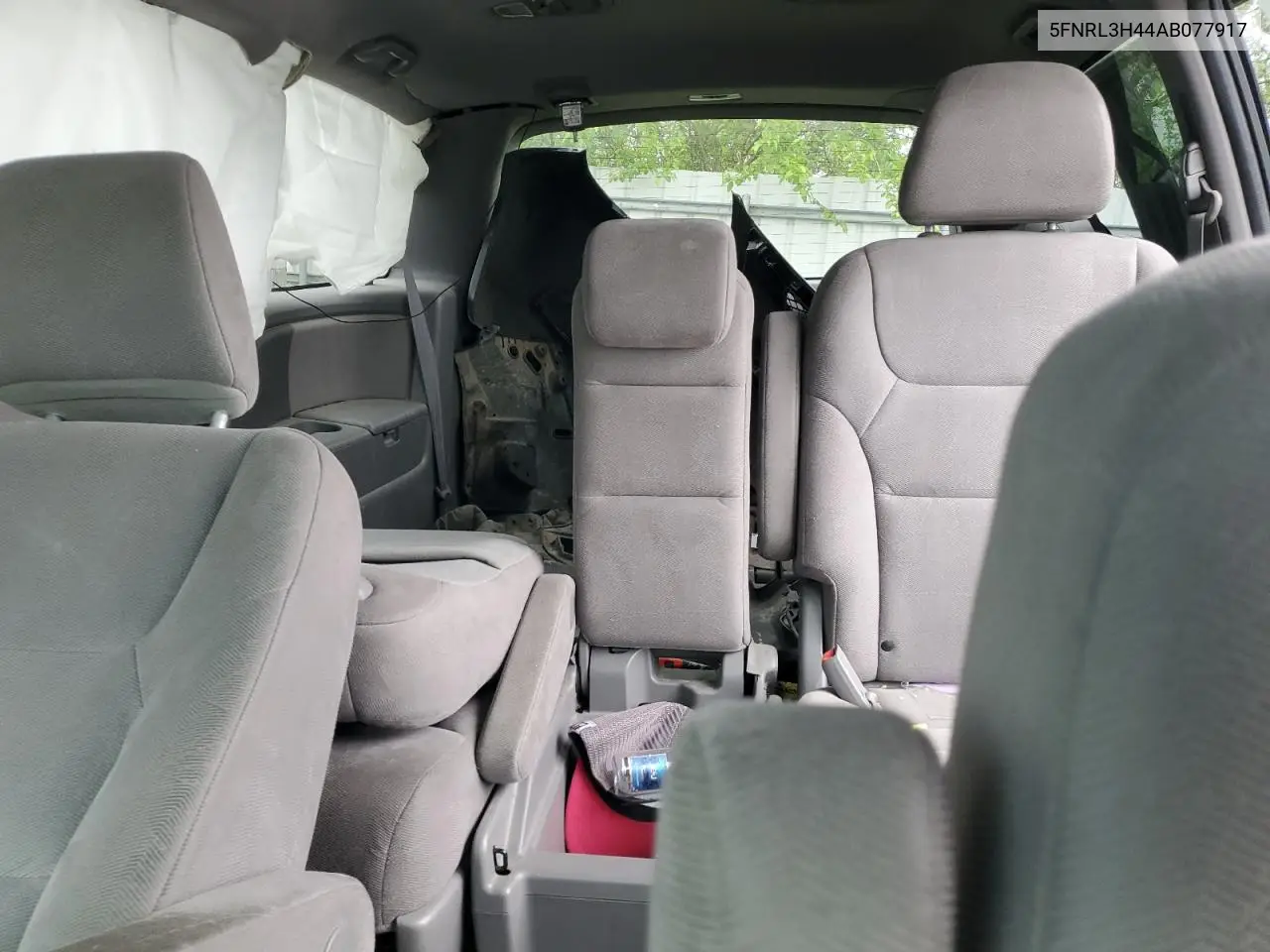 2010 Honda Odyssey Ex VIN: 5FNRL3H44AB077917 Lot: 56162825