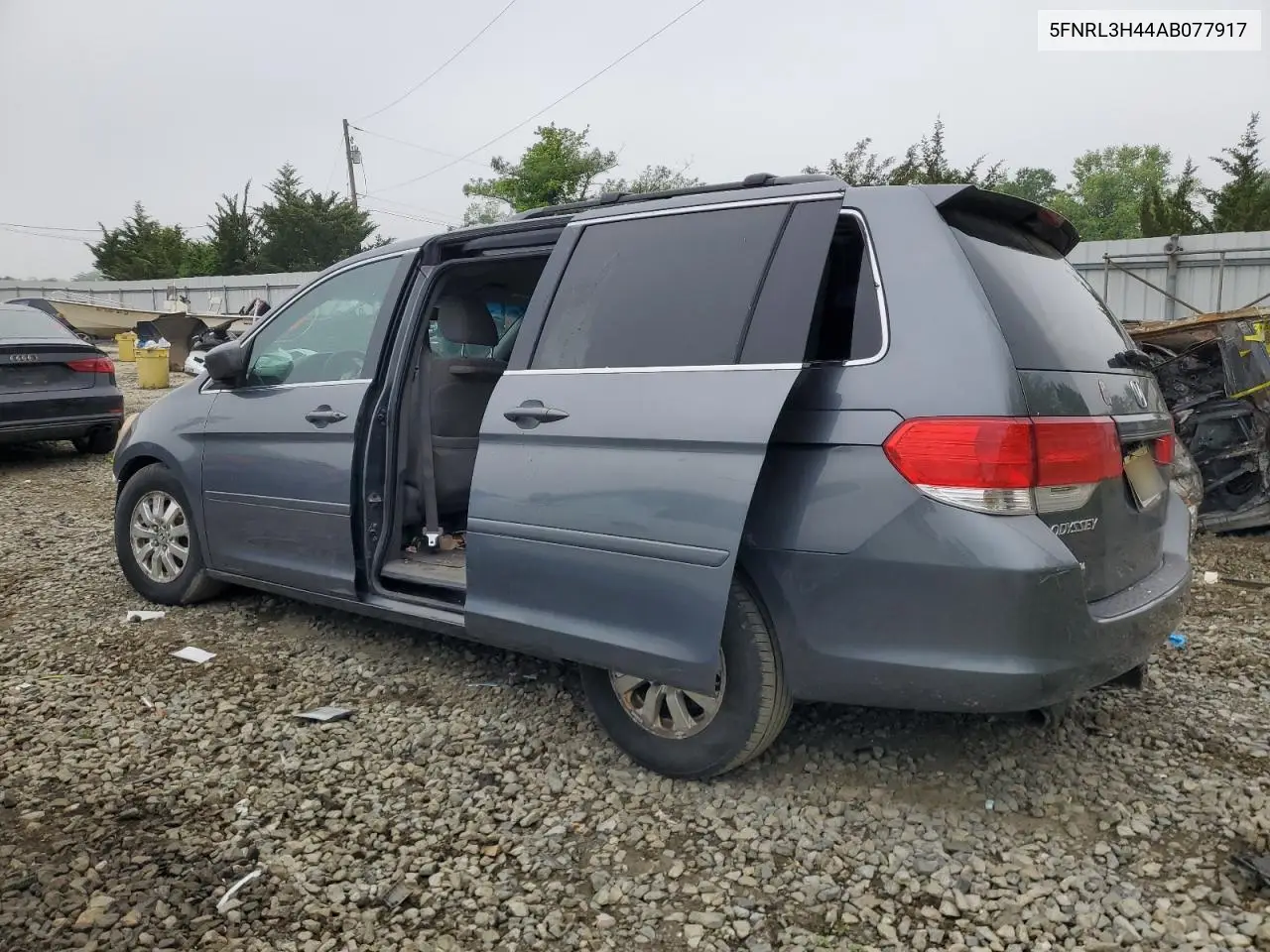 2010 Honda Odyssey Ex VIN: 5FNRL3H44AB077917 Lot: 56162825